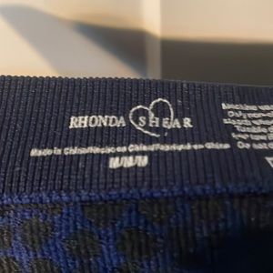 Navy black leggings 70% nylon 6% spandex